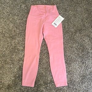 NWT Lululemon Align HR Pant 25” Peloton - Size 6